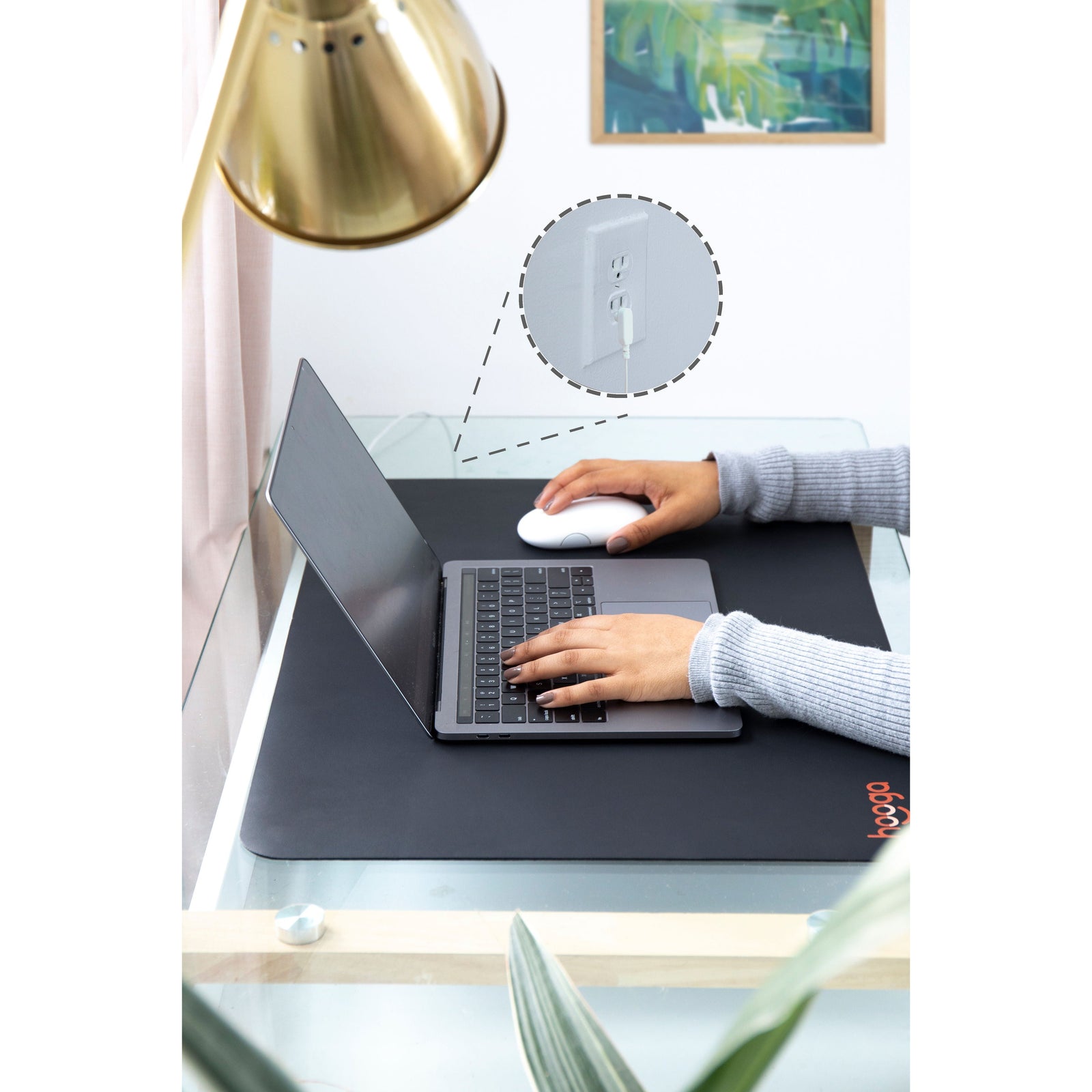 Hooga Grounding Mat (24"x16")