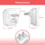Hooga Amber Night Lights - 6pk