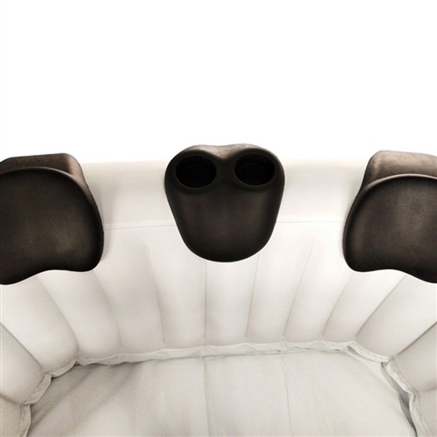 ALEKO 3 Piece Removable Headrest and Drink Holder Set for Inflatable Hot Tub Spa - Purely Relaxation