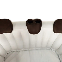 ALEKO 3 Piece Removable Headrest and Drink Holder Set for Inflatable Hot Tub Spa - Purely Relaxation