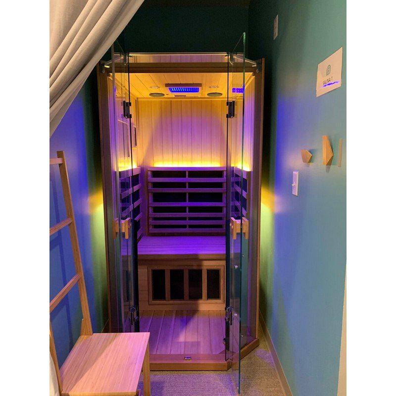 Clearlight Sanctuary™ 1 Full Spectrum One Person Infrared Sauna - Purely Relaxation