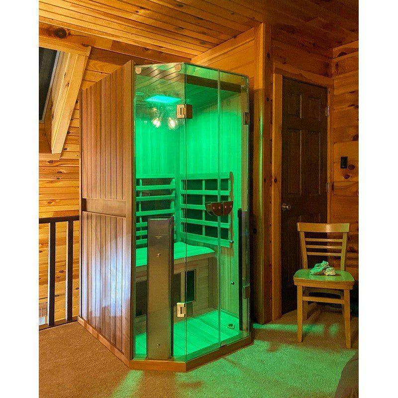 Clearlight Sanctuary™ 1 Full Spectrum One Person Infrared Sauna - Purely Relaxation