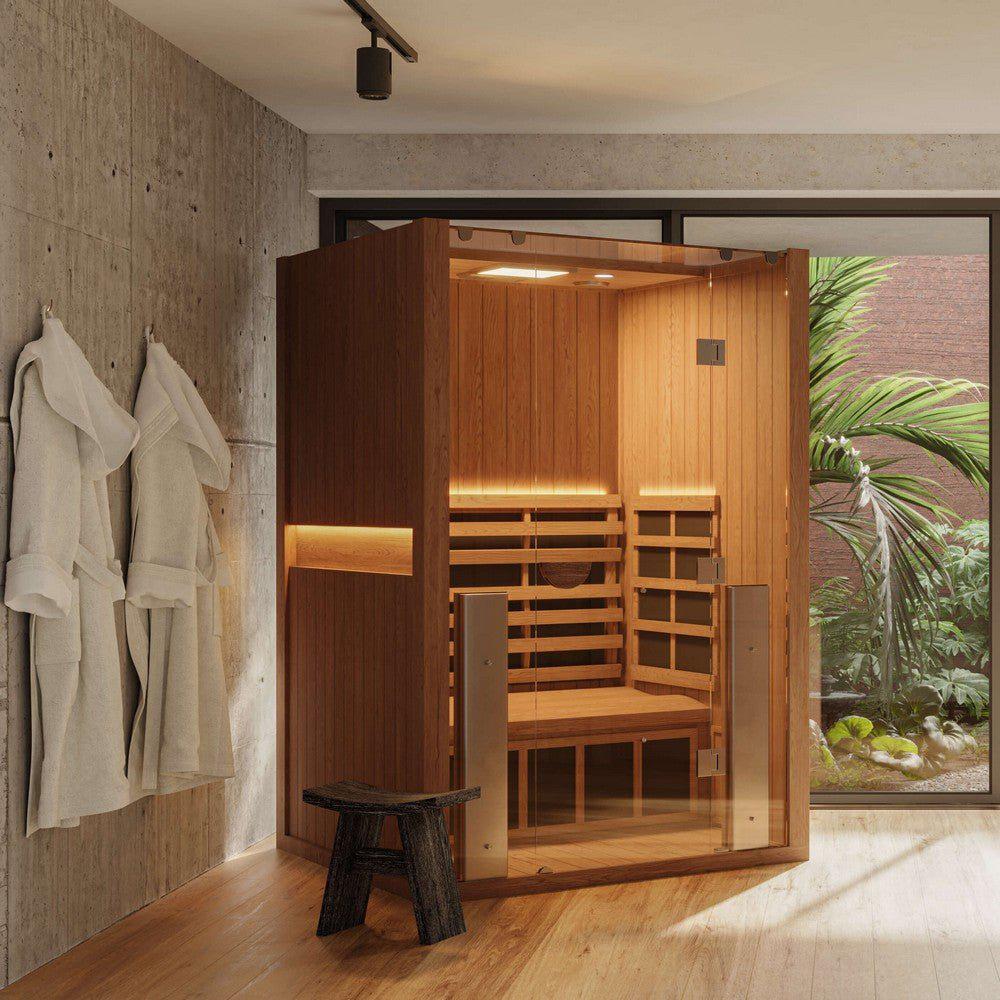 Clearlight Sanctuary™ 2 Full Spectrum Two Person Infrared Sauna - Purely Relaxation