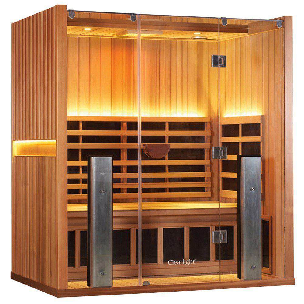 Clearlight Sanctuary™ 3 Full Spectrum Three Person Infrared Sauna - Purely Relaxation