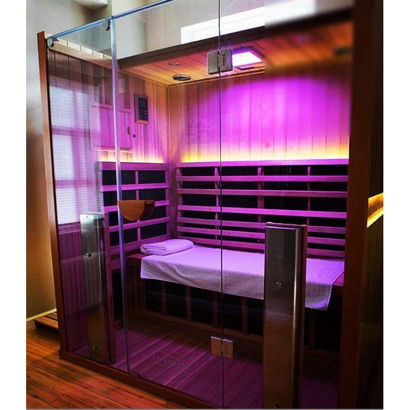 Clearlight Sanctuary™ 3 Full Spectrum Three Person Infrared Sauna - Purely Relaxation