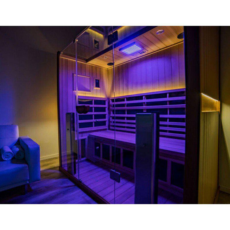 Clearlight Sanctuary™ 3 Full Spectrum Three Person Infrared Sauna - Purely Relaxation