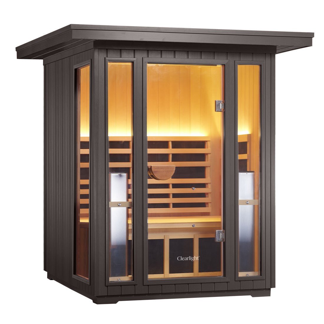 Clearlight Sanctuary™ Outdoor 2 Person Full Spectrum Infrared Sauna - Purely Relaxation