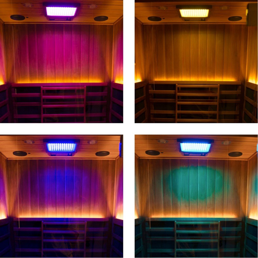 Clearlight Sanctuary™ Outdoor 5 Five Person Full Spectrum Infrared Sauna - Purely Relaxation