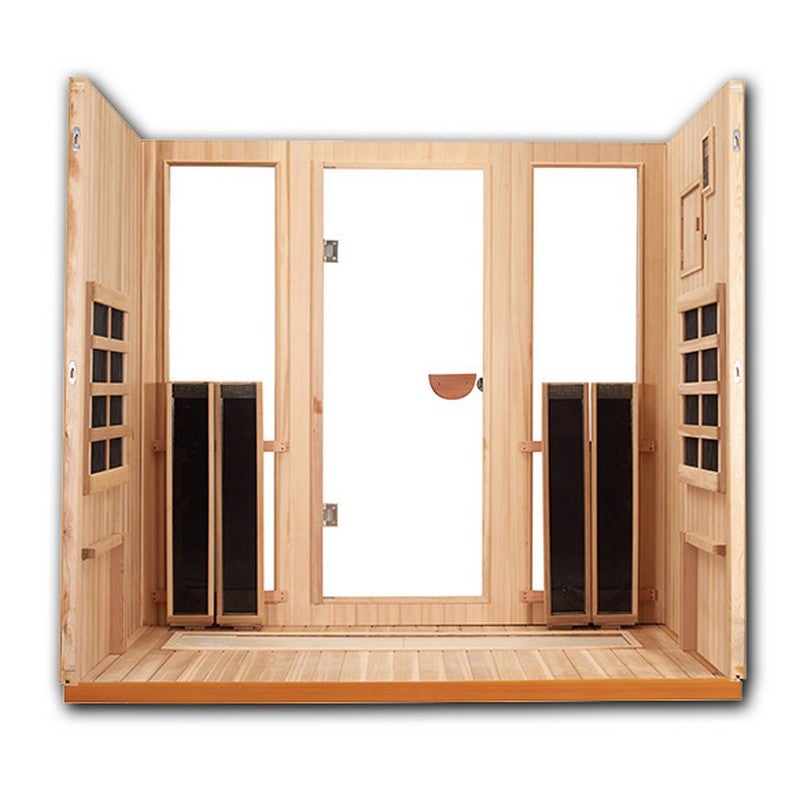 Clearlight Sanctuary™ Outdoor 5 Five Person Full Spectrum Infrared Sauna - Purely Relaxation