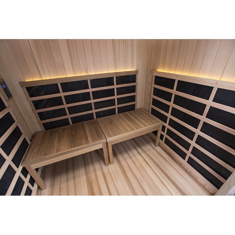 Clearlight Sanctuary™ Retreat 4 Person ADA Compliant Infrared Sauna - Purely Relaxation