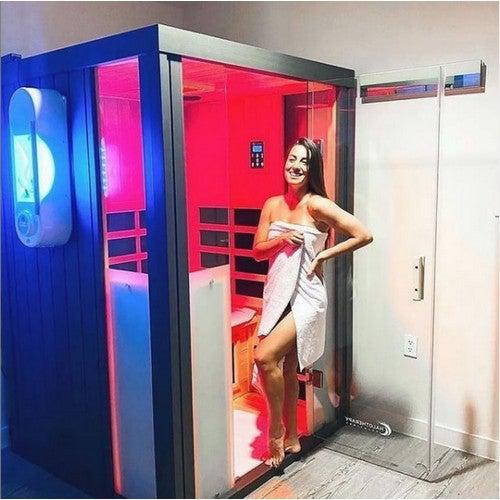 Halotherapy Solutions Halo-IR Salt Therapy & Detox Sauna Salt Room - Purely Relaxation