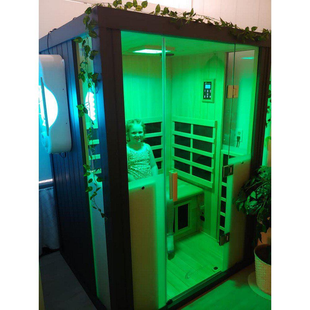 Halotherapy Solutions Halo-IR Salt Therapy & Detox Sauna Salt Room - Purely Relaxation