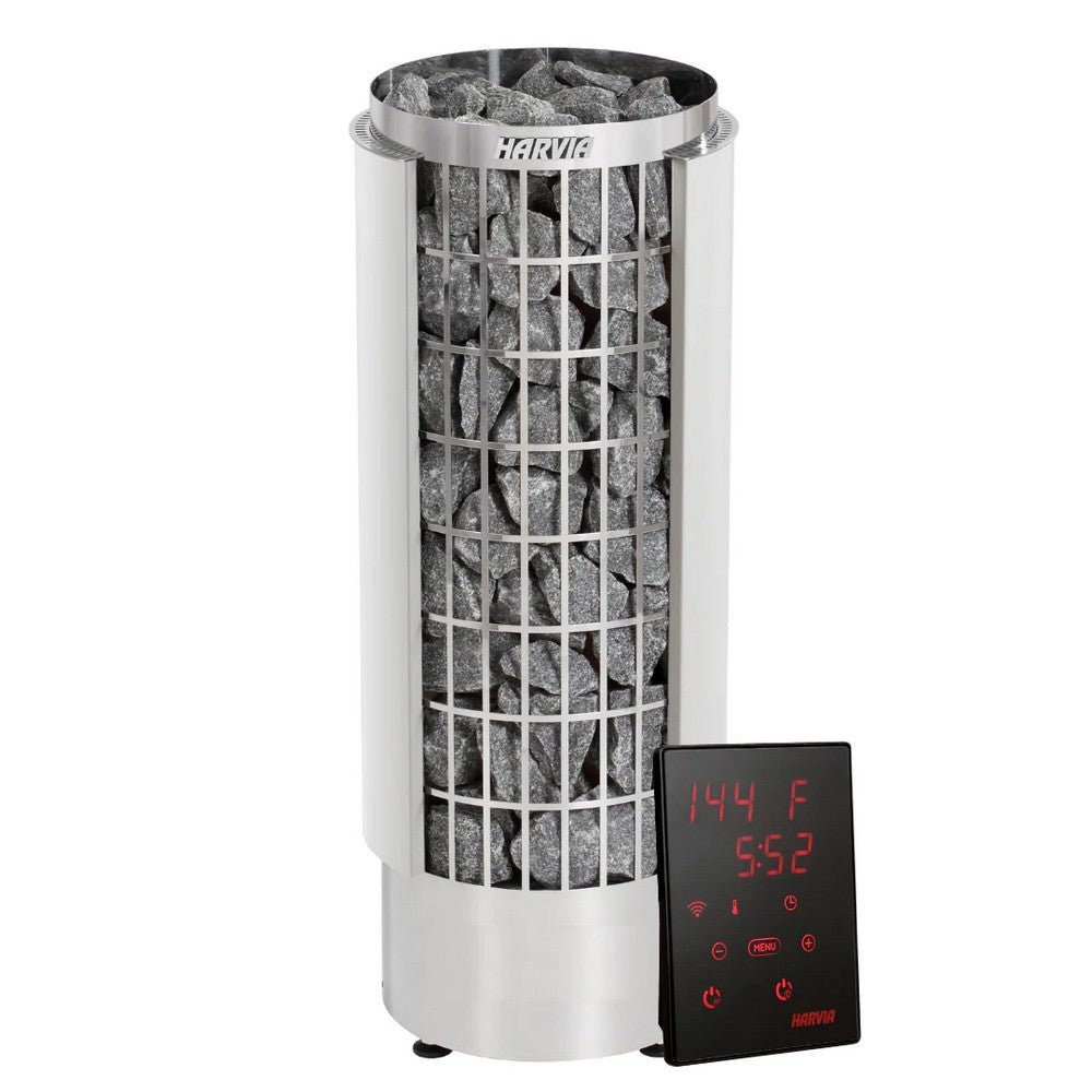 Harvia Cilindro Half Series Stainless Steel Sauna Heater - Purely Relaxation