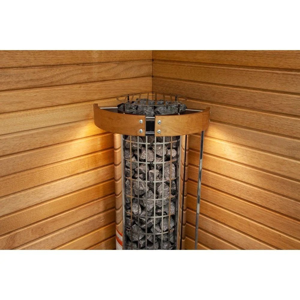 Harvia Cilindro Half Series Stainless Steel Sauna Heater - Purely Relaxation