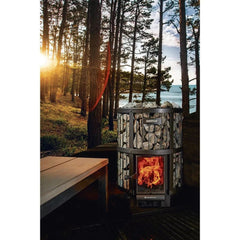 Harvia GreenFlame Legend Series 15.9kW Wood Sauna Stove - Purely Relaxation
