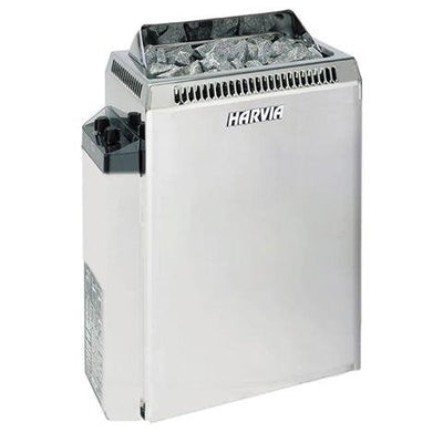 Harvia TopClass Series Stainless Steel Sauna Heater With Built-In Timer and Temperature Controls - Purely Relaxation