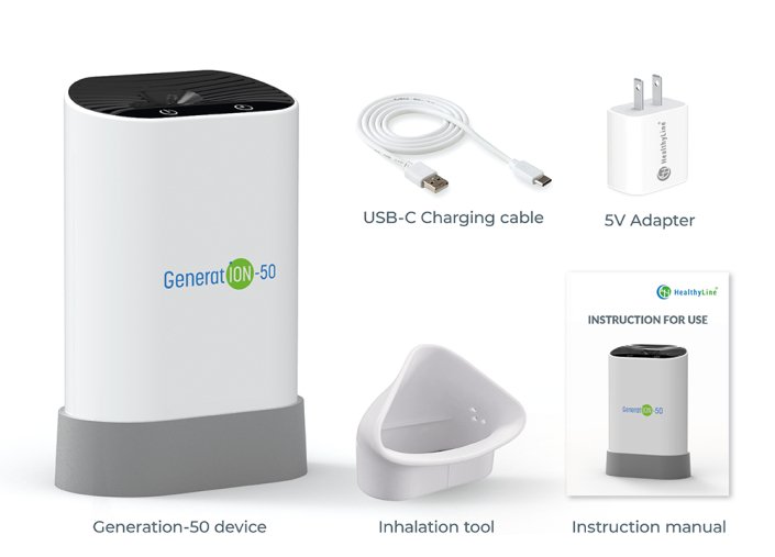 HealthyLine Generation-50 Air Purifying Device - Purely Relaxation