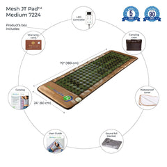 HealthyLine Mesh JT Mat Full 7224 Flexible InfraMat Pro® - Purely Relaxation