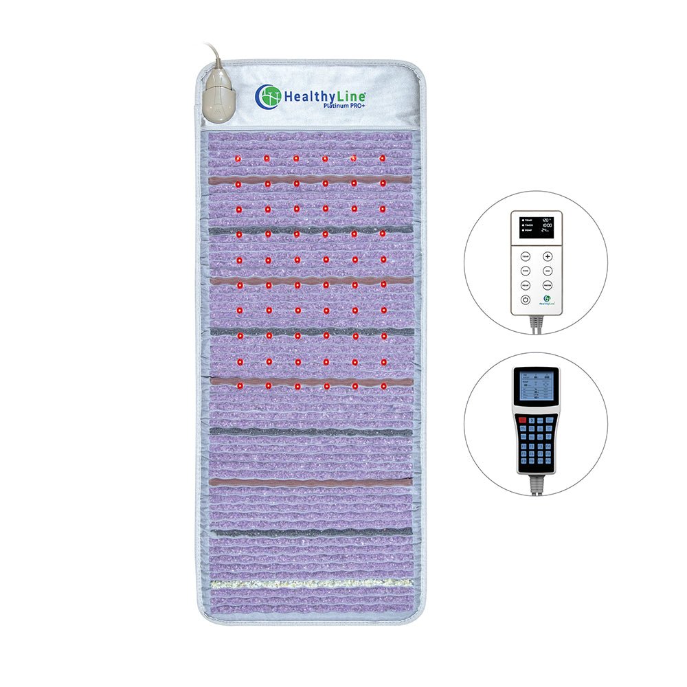 HealthyLine Platinum Mat Full Short 6024 with 30 Photon LED and advanced PEMF - Purely Relaxation