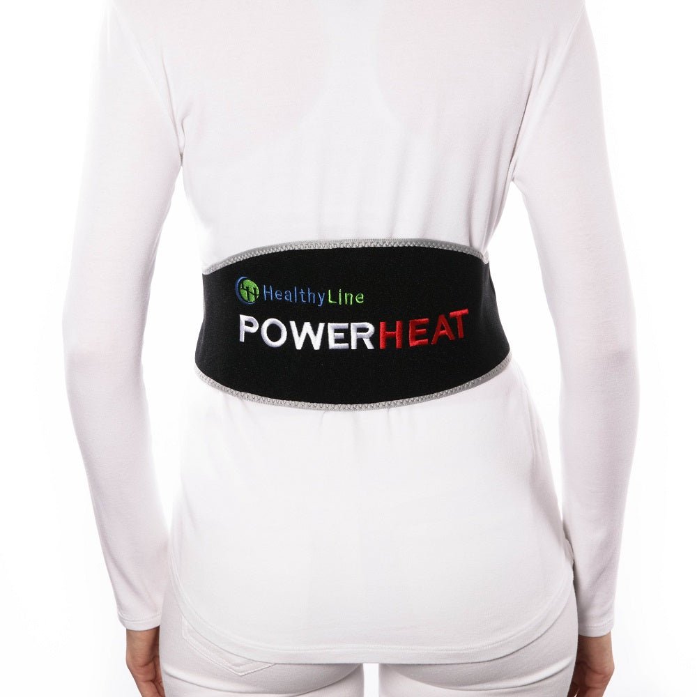 HealthyLine Portable Heated Gemstone Pad - Belt Model with Power-bank - Purely Relaxation