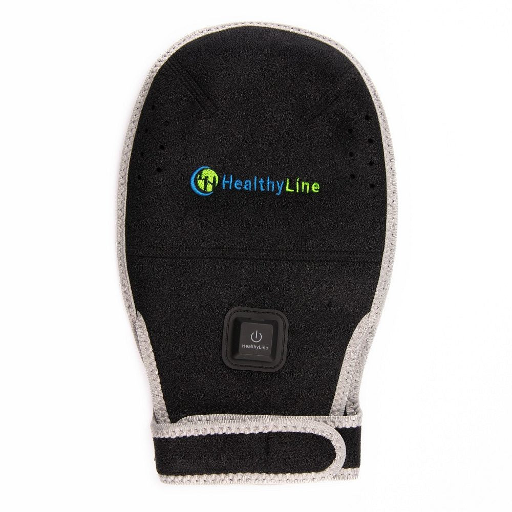 HealthyLine Portable Heated Gemstone Pad - Hand Model with Power-bank - Purely Relaxation