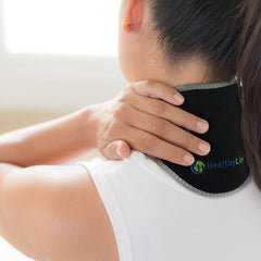HealthyLine Portable Heated Gemstone Pad - Neck Model with Power-bank - Purely Relaxation
