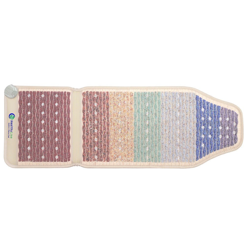 HealthyLine Rainbow Chakra Mat™ Chair 5318 Firm - Photon PEMF InframMat Pro® - Purely Relaxation