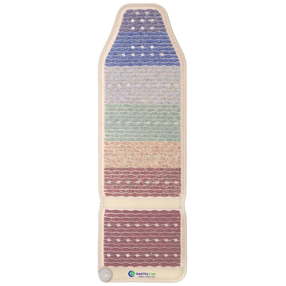 HealthyLine Rainbow Chakra Mat™ Chair 5718 Firm - Photon PEMF InframMat Pro® - Purely Relaxation