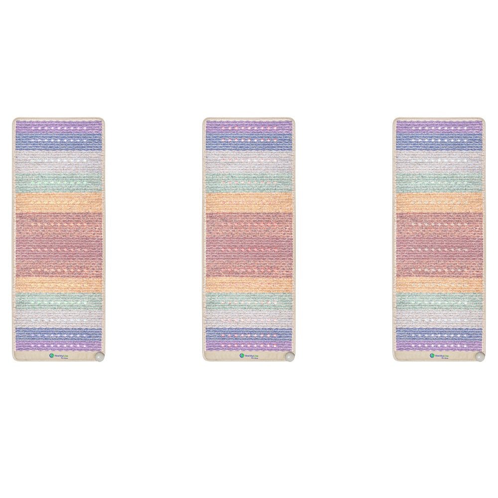 HealthyLine Rainbow Chakra Mat™ Large 7428 Firm - PEMF Inframat