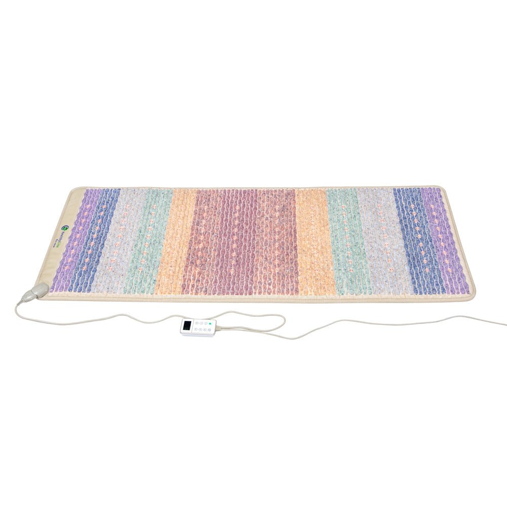 HealthyLine Rainbow Chakra Mat™ Large 7428 Firm - PEMF Inframat Pro® Third Edition - Purely Relaxation