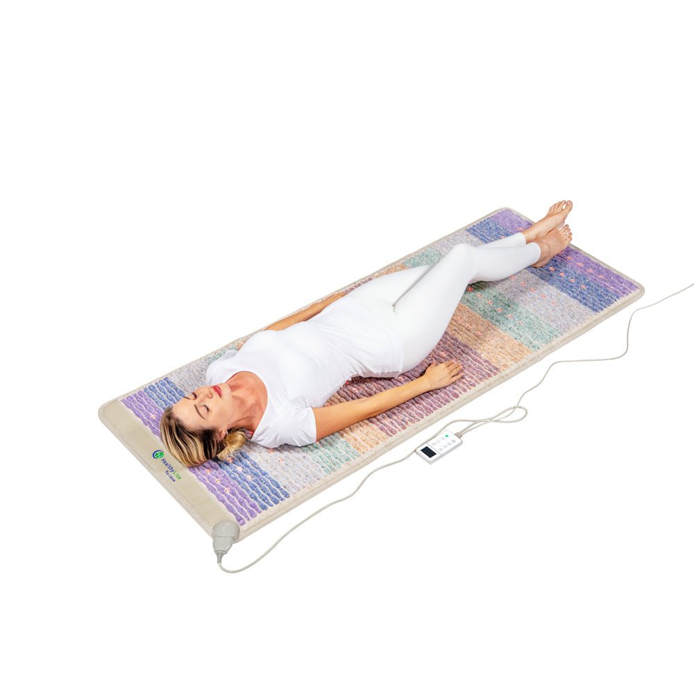 HealthyLine Rainbow Chakra Mat™ Large 7428 Firm - PEMF Inframat Pro® Third Edition - Purely Relaxation