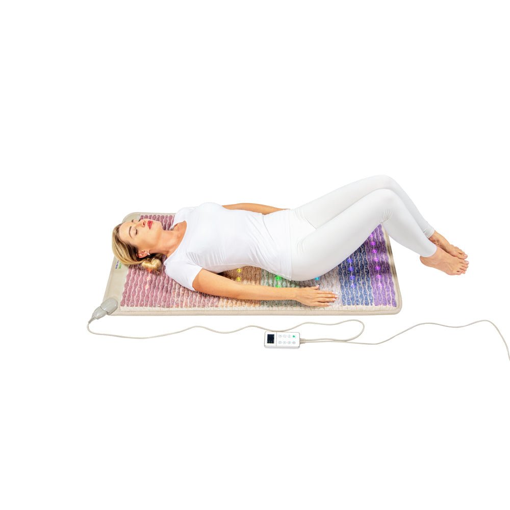 HealthyLine Rainbow Chakra Mat™ Medium 5024 Firm - Photon PEMF Inframat Pro® 3rd Edition - Purely Relaxation