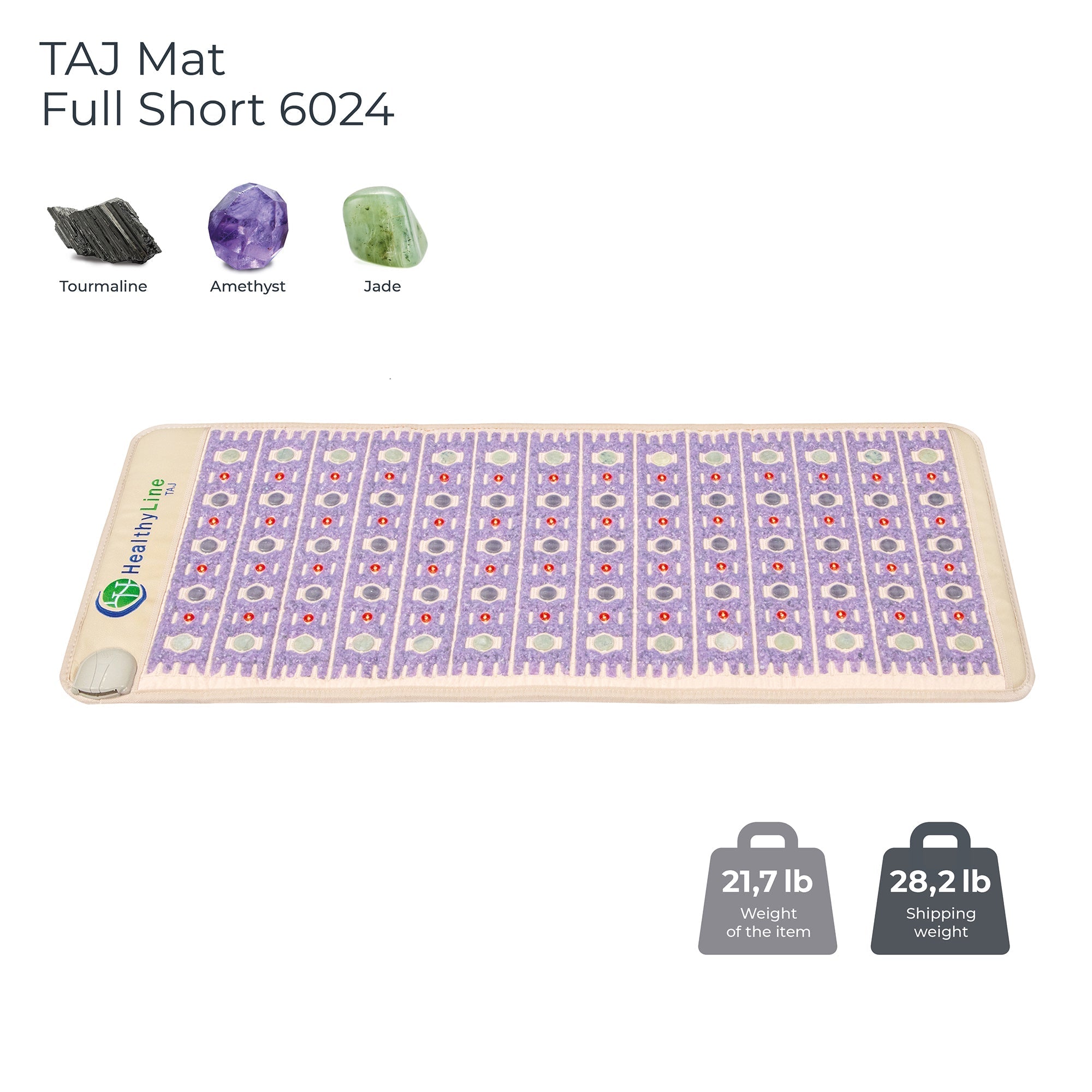 HealthyLine TAJ-Mat™ Full Short 6024 Firm - Photon PEMF InfraMat Pro® - Purely Relaxation