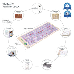 HealthyLine TAJ-Mat™ Full Short 6024 Firm - Photon PEMF InfraMat Pro® - Purely Relaxation
