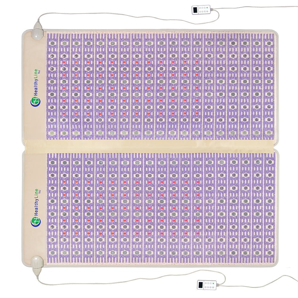 HealthyLine TAJ-Mat™ King 8076 Firm - Photon PEMF Split Inframat Pro® - Purely Relaxation