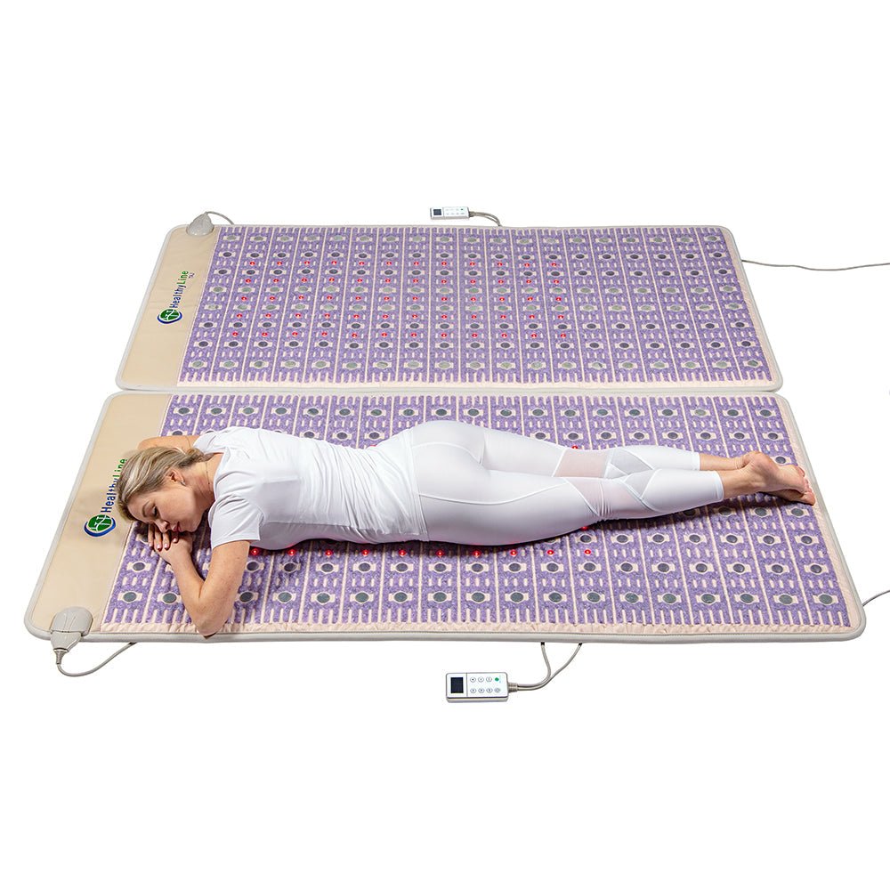 HealthyLine TAJ-Mat™ King 8076 Firm - Photon PEMF Split Inframat Pro® - Purely Relaxation