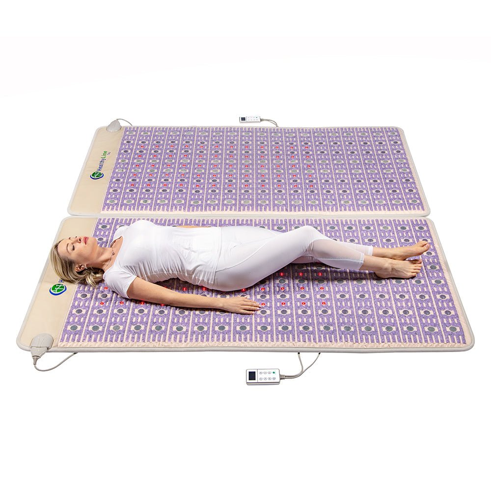 HealthyLine TAJ-Mat™ King 8076 Firm - Photon PEMF Split Inframat Pro® - Purely Relaxation