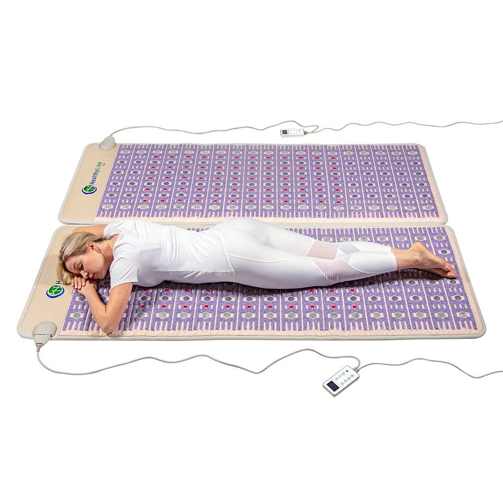HealthyLine TAJ-Mat™ Queen 8060 Firm - Photon PEMF Split Inframat Pro® - Purely Relaxation