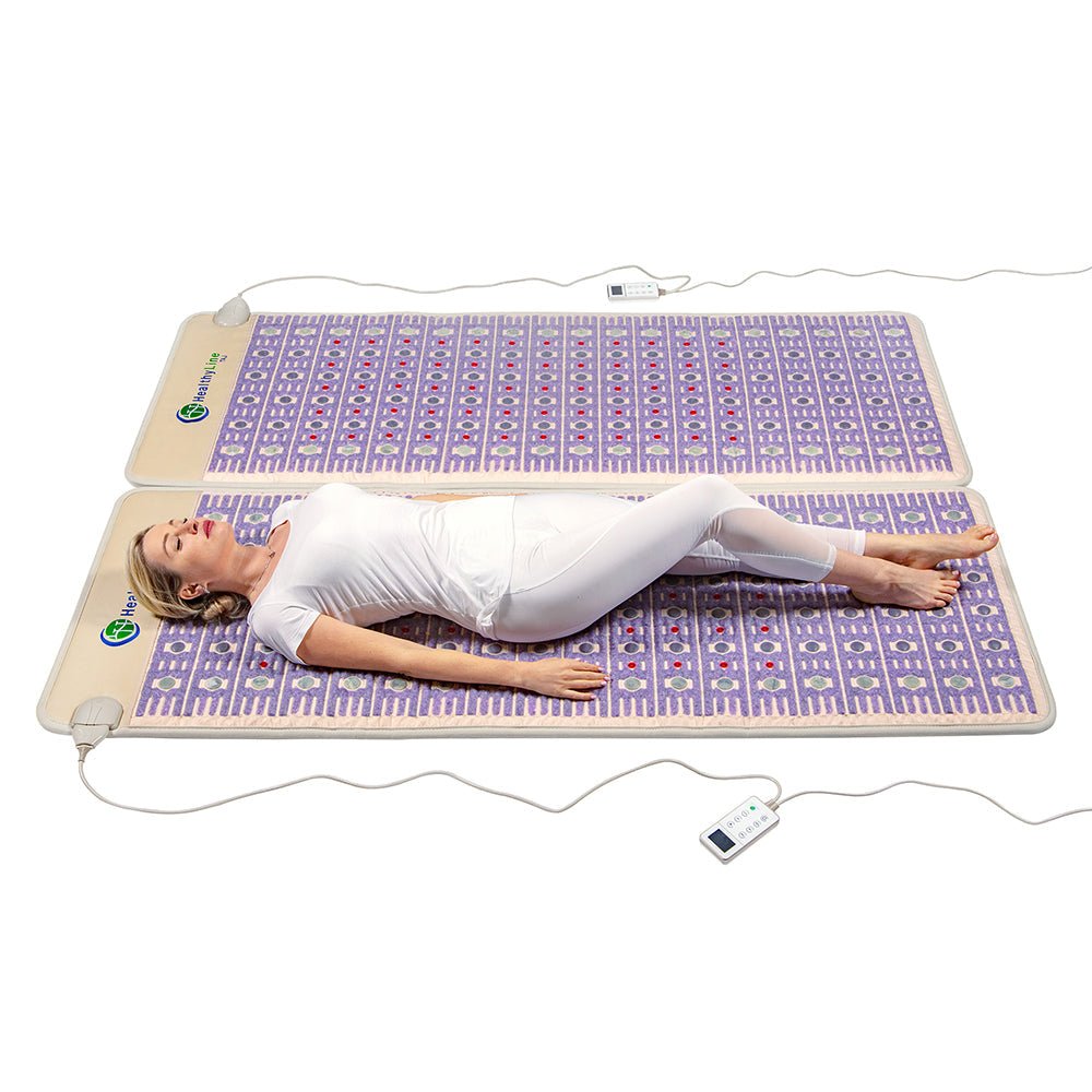 HealthyLine TAJ-Mat™ Queen 8060 Firm - Photon PEMF Split Inframat Pro® - Purely Relaxation
