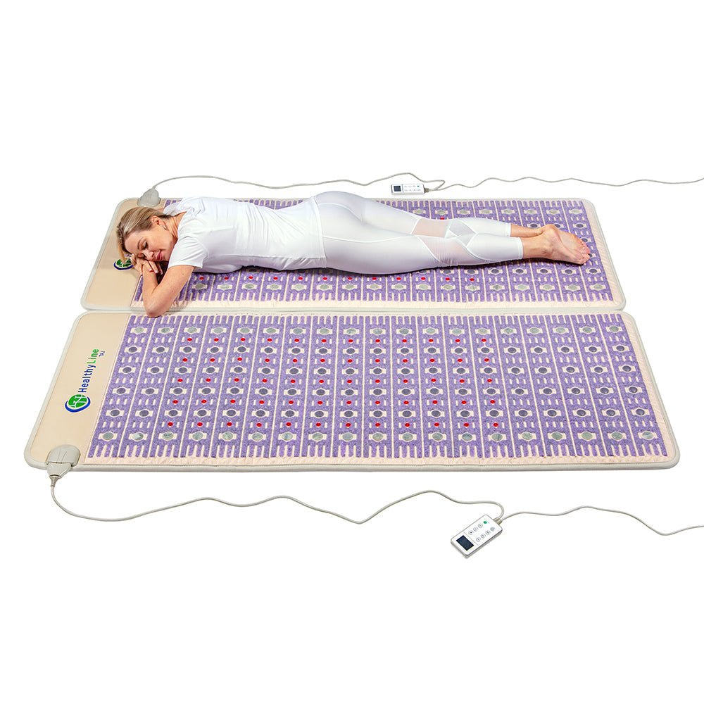HealthyLine TAJ-Mat™ Queen 8060 Firm - Photon PEMF Split Inframat Pro® - Purely Relaxation