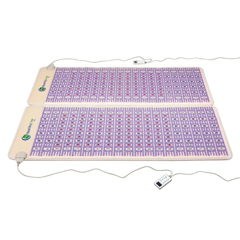 HealthyLine TAJ-Mat™ Queen 8060 Firm - Photon PEMF Split Inframat Pro® - Purely Relaxation