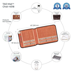 HealthyLine TAO-Mat® Chair 4018 Firm - PEMF InfraMat Pro® - Purely Relaxation