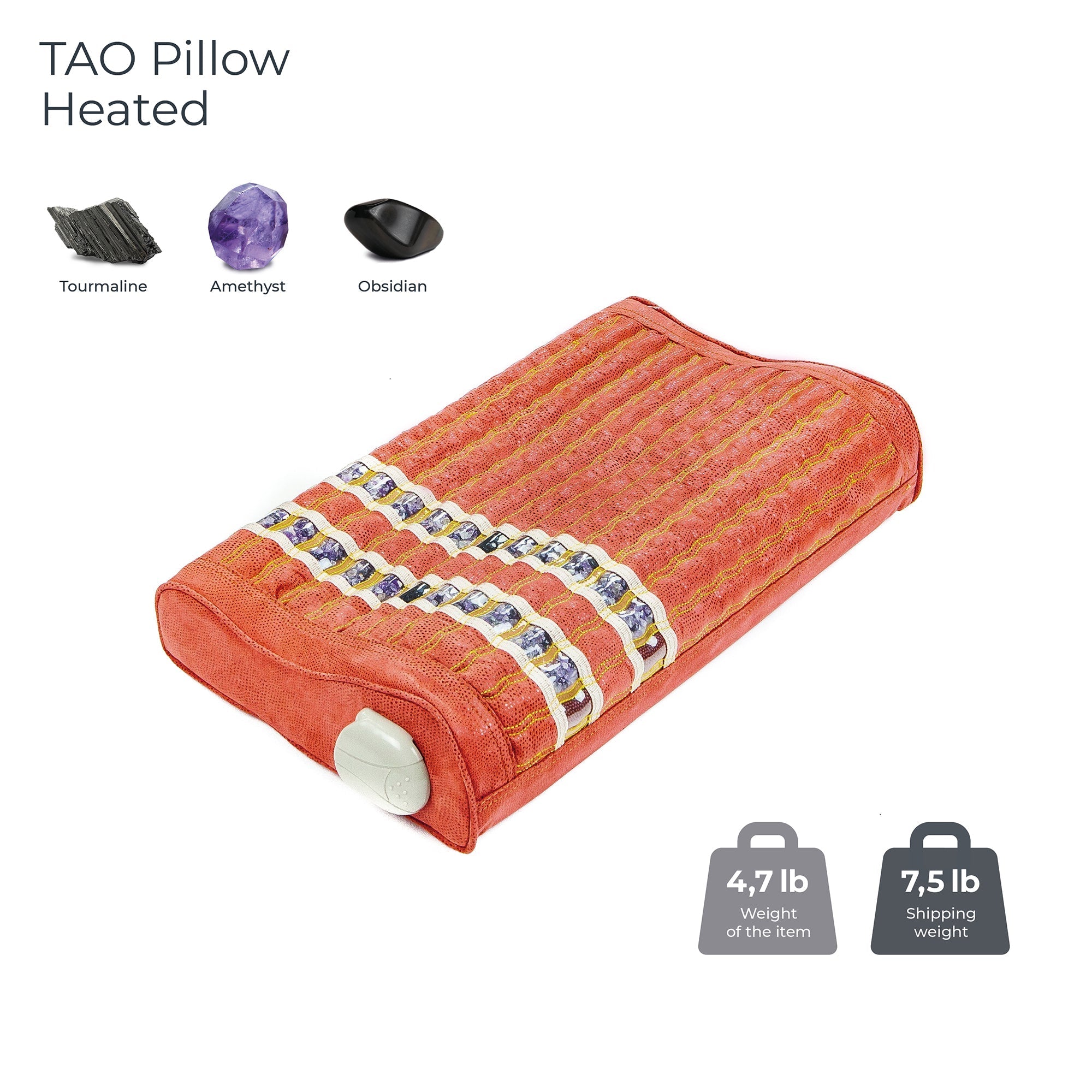 HealthyLine TAO mat Pillow with Heat - Purely Relaxation
