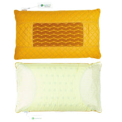 HealthyLine Tourmaline Magnetic Memory Foam Pillow - Purely Relaxation