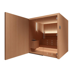 Libera Glass DIY Sauna Cabin Kit - Purely Relaxation
