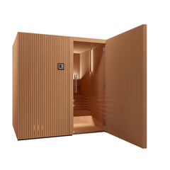Libera Glass DIY Sauna Cabin Kit - Purely Relaxation