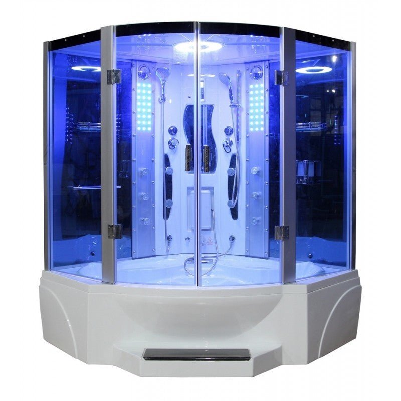 Mesa WP-608P Steam Shower with Jetted Tub Combo - Purely Relaxation