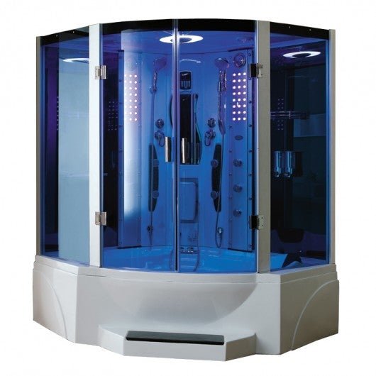 Mesa WP-608P Steam Shower with Jetted Tub Combo - Purely Relaxation