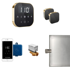Mr. Steam AirButler Max Steam Shower Control Package with AirTempo Control and Aroma Glass SteamHead - Purely Relaxation