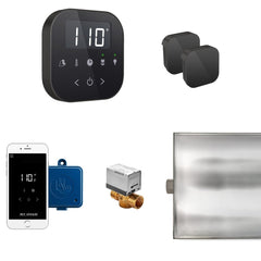 Mr. Steam AirButler Max Steam Shower Control Package with AirTempo Control and Aroma Glass SteamHead - Purely Relaxation